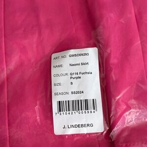J.Lindeberg Fuchsia Naomi Skirt